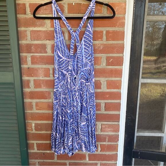 Kimchi Blue lavender flowy romper - Picture 4 of 8
